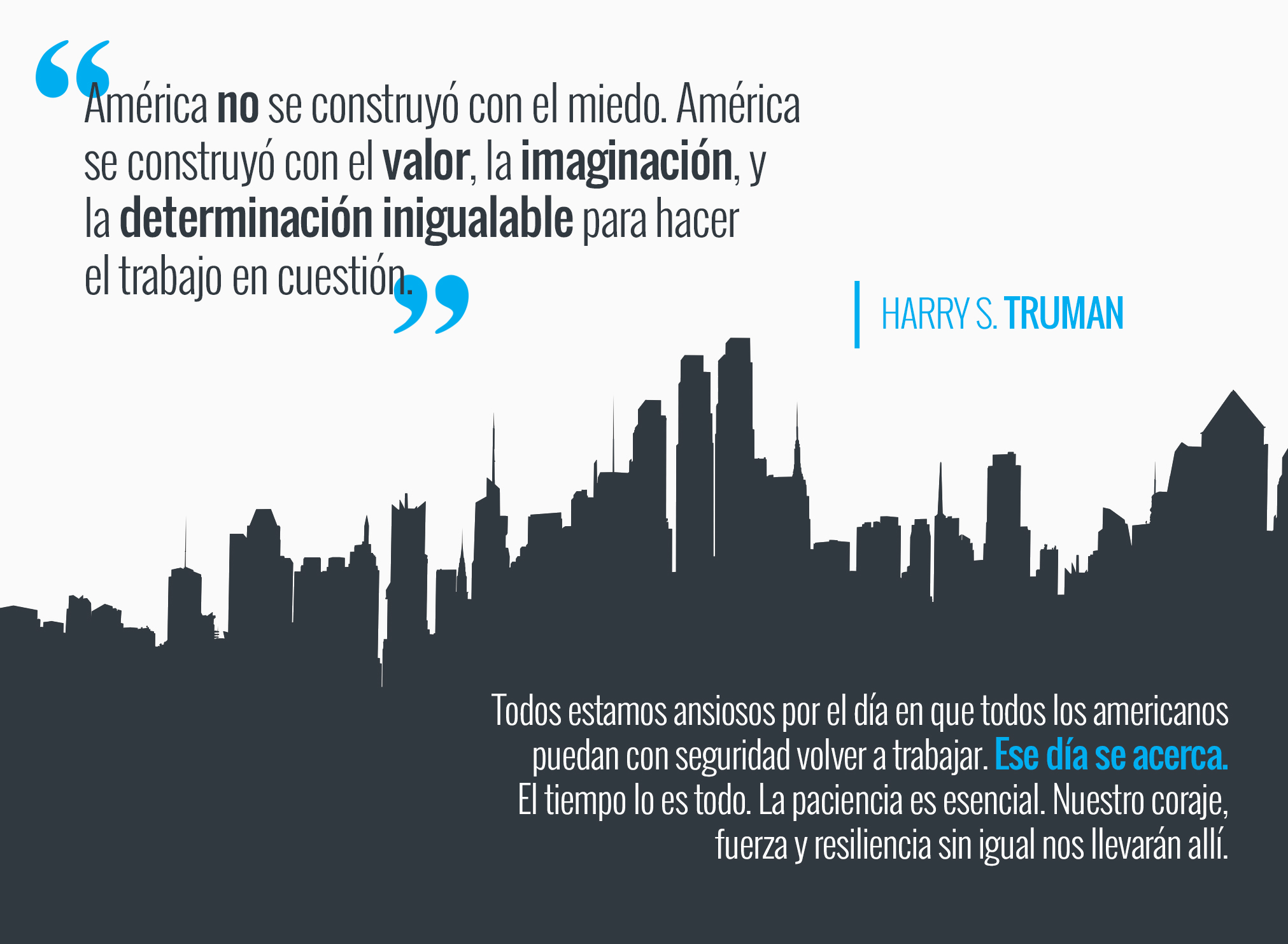 El día en el que los americanos puedan volver al trabajo [infografía] | Simplifying The Market
